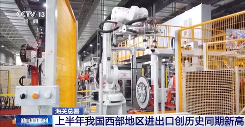 總值達2.12萬億元 上半年我國西部地區(qū)進出口創(chuàng)歷史同期新高